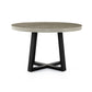 Cyrus Outdoor Round Dining Table - Grey