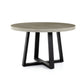 Cyrus Outdoor Round Dining Table - Grey