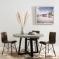 Cyrus Outdoor Round Dining Table - Grey