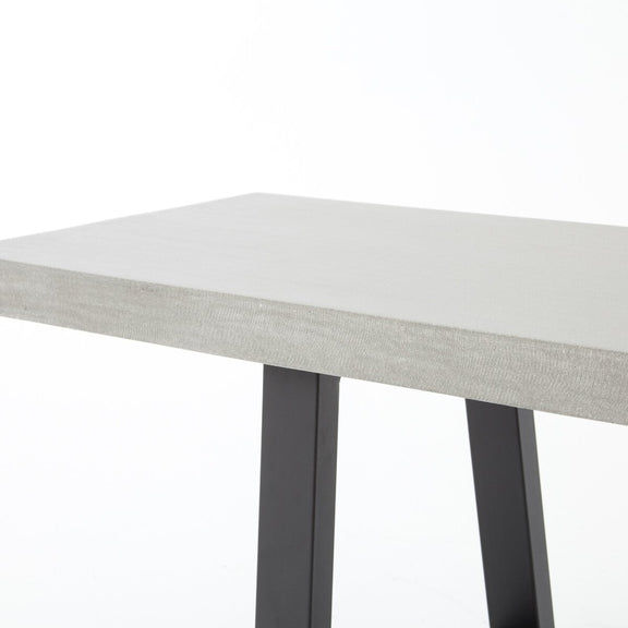 Cyrus Dining Bench - Light Grey