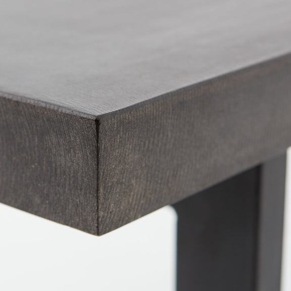 Judith Outdoor Dining Bench - Black