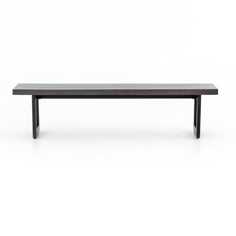 Judith Outdoor Dining Bench - Black