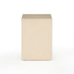 Hugo End Table - Parchment White