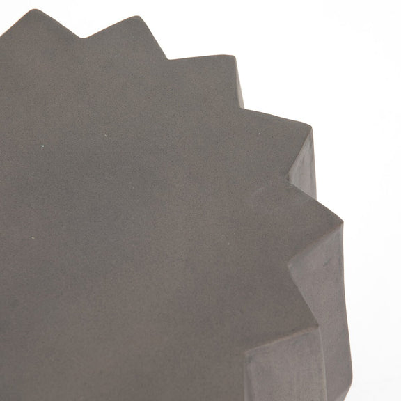 Gem Outdoor End Table - Dark Grey