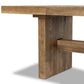 Reclaimed 72" Dining Table - Rustic Natural/mk2