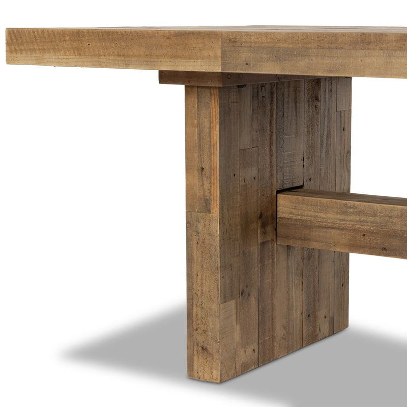 Reclaimed 72" Dining Table - Rustic Natural/mk2