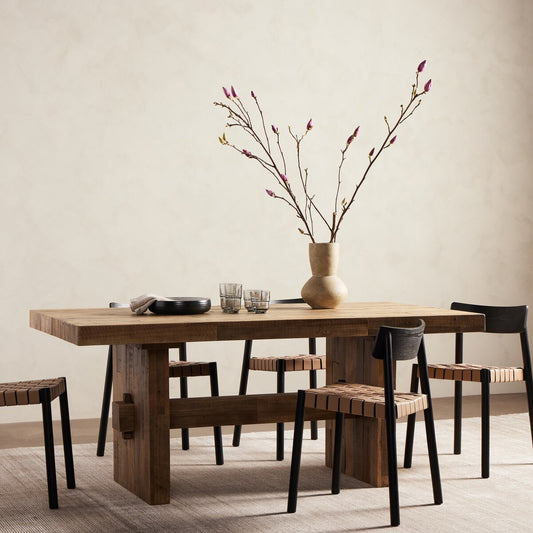 Reclaimed 72" Dining Table - Rustic Natural/mk2
