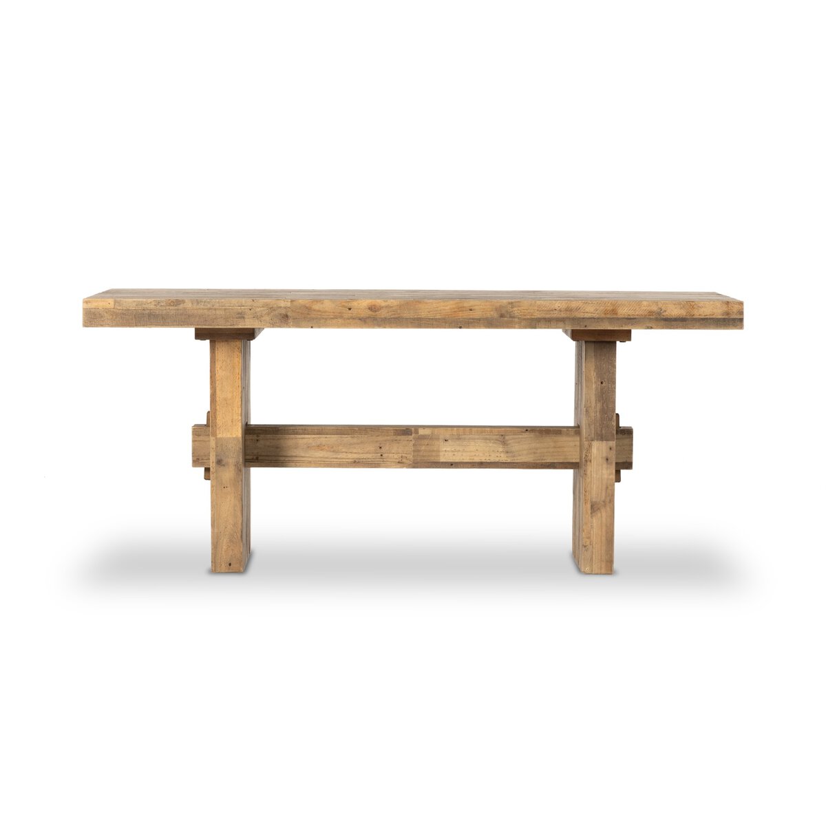 Reclaimed 72" Dining Table - Rustic Natural/mk2