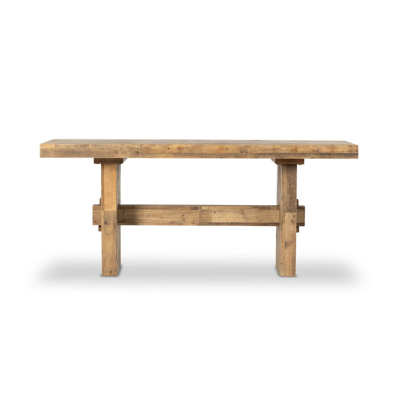 Reclaimed 72" Dining Table - Rustic Natural/mk2