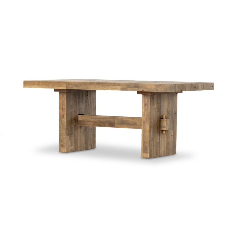 Reclaimed 72" Dining Table - Rustic Natural/mk2