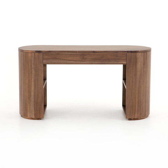 Pilar Desk - Caramel Brown Veneer