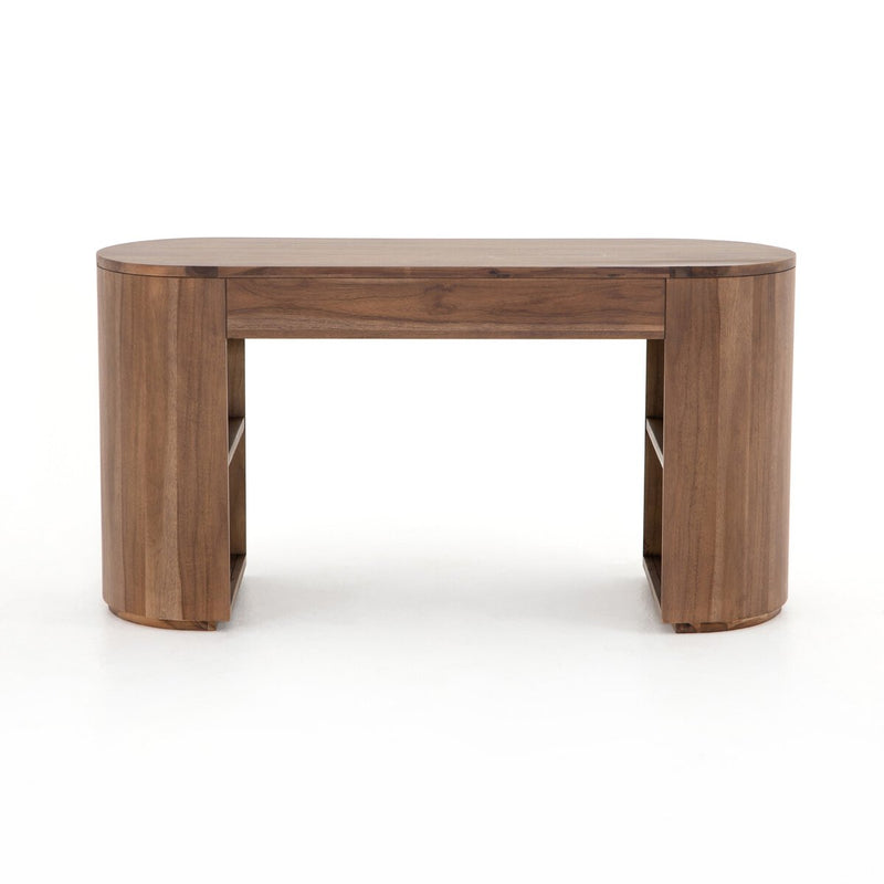 Pilar Desk - Caramel Brown Veneer