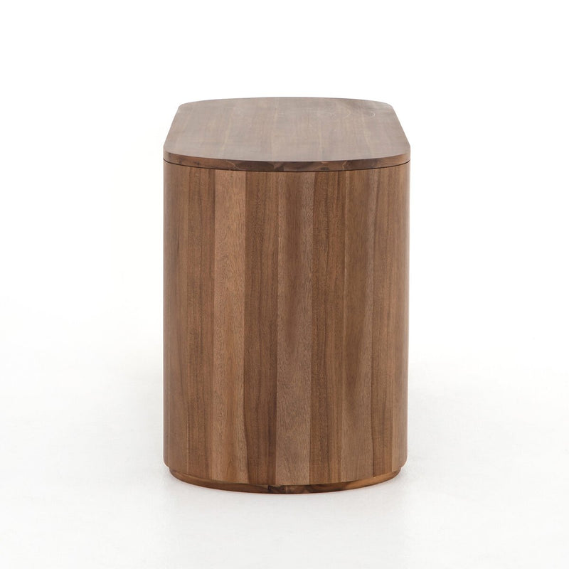 Pilar Desk - Caramel Brown Veneer