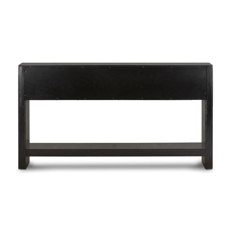 Suki Console Table - Burnished Black