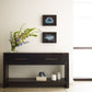 Suki Console Table - Burnished Black