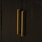 Suki Large Media Console - Burnished Black