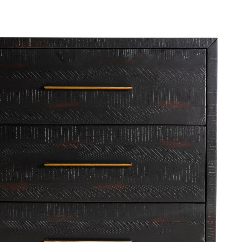Suki 9 Drawer Dresser - Burnished Black