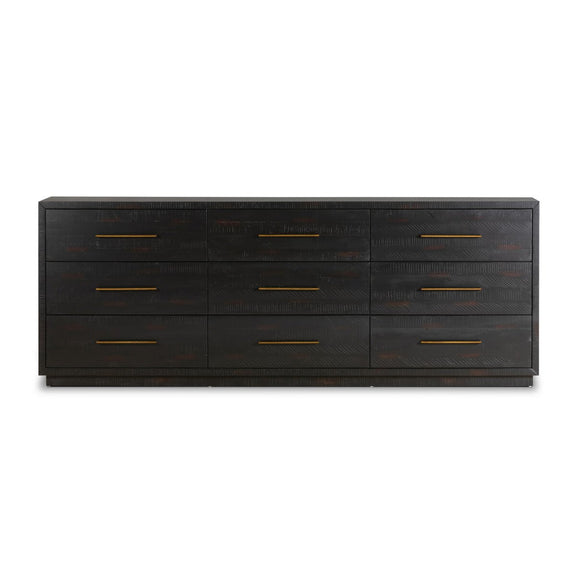 Suki 9 Drawer Dresser - Burnished Black