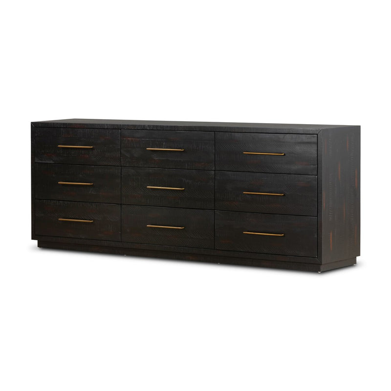 Suki 9 Drawer Dresser - Burnished Black