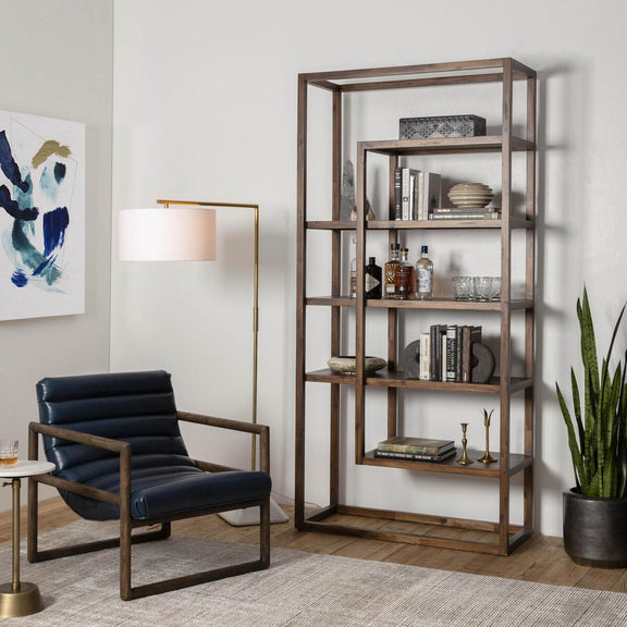 Waylon Bookshelf - Harvest Brown