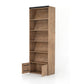 Bane Bookshelf - Smoked Pine