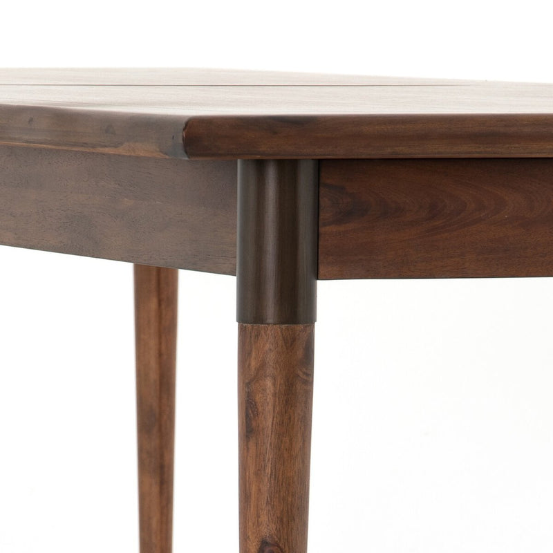 Harper Extension Dining Table - Toasted Walnut Solid