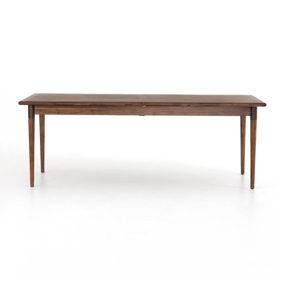 Harper Extension Dining Table - Toasted Walnut Solid