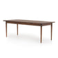 Harper Extension Dining Table - Toasted Walnut Solid