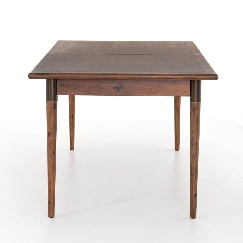 Harper Extension Dining Table - Toasted Walnut Solid