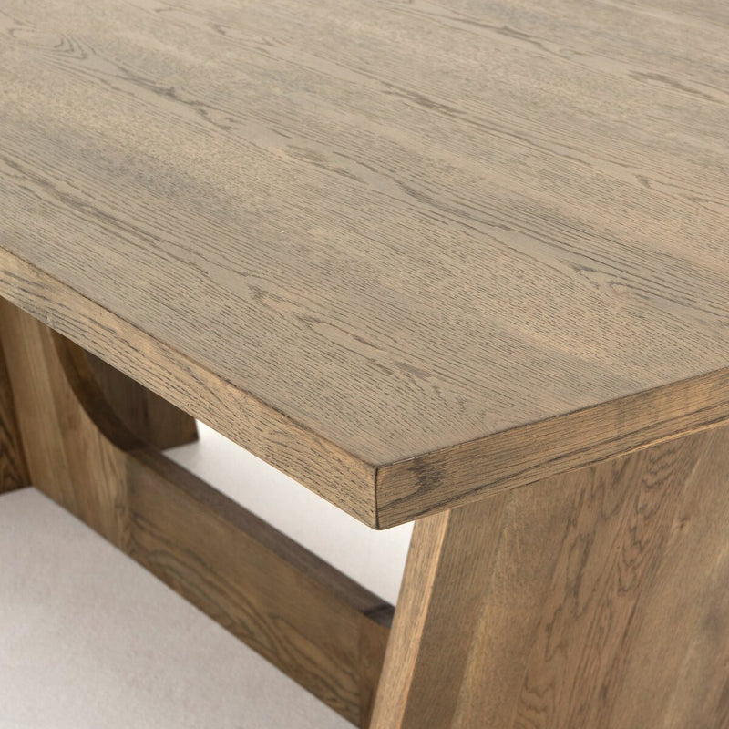 Pryor Dining Table - Smoked Grey