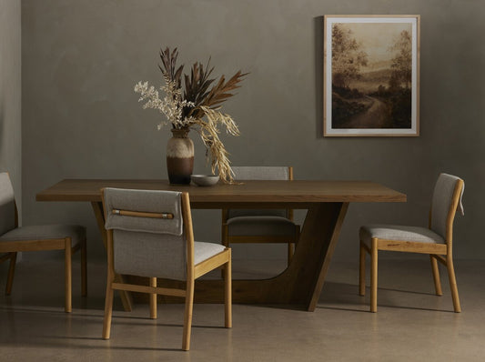 Pryor Dining Table - Smoked Grey