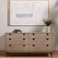 Carly 6 Drawer Dresser - Grey Wash Veneer