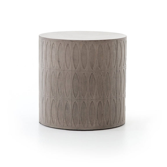 Colorado End Table - Grey Concrete