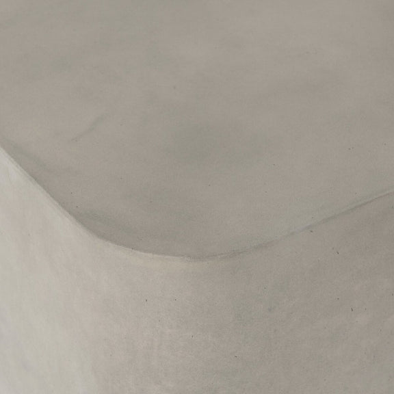 Ivan Square End Table - Grey Concrete