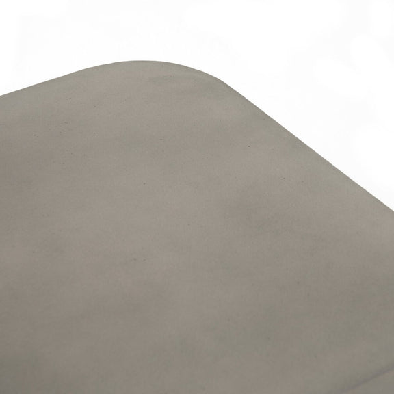 Ivan Square End Table - Grey Concrete