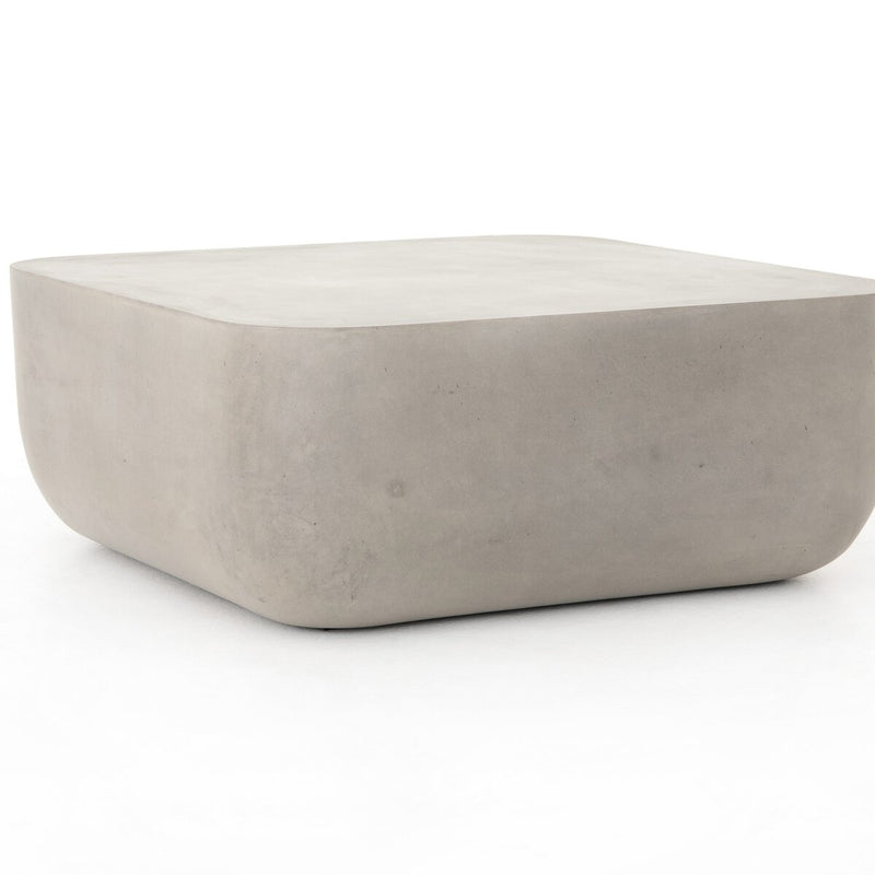 Ivan Square Coffee Table - Grey Concrete