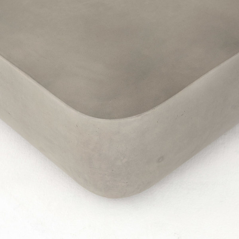 Ivan Square Coffee Table - Grey Concrete