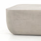Ivan Square Coffee Table - Grey Concrete