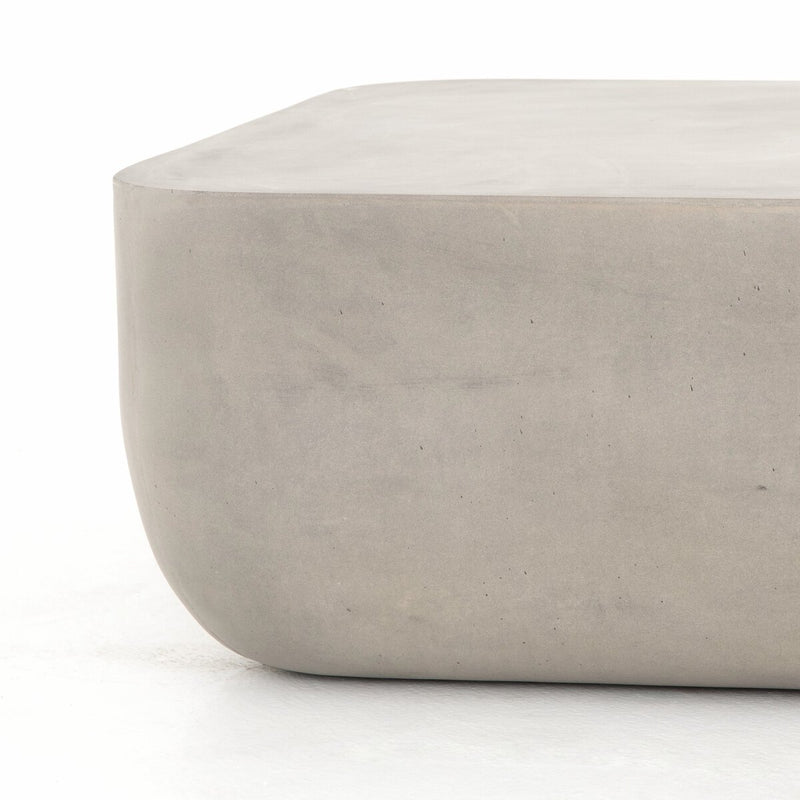 Ivan Square Coffee Table - Grey Concrete