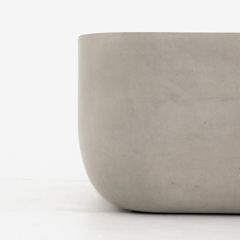 Ivan Square Coffee Table - Grey Concrete