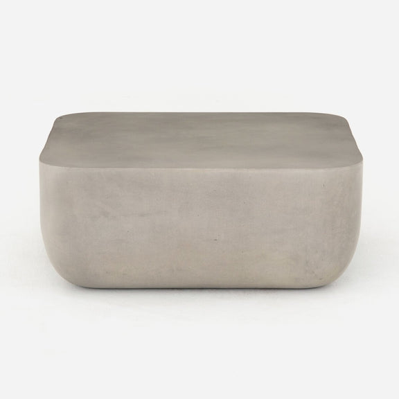 Ivan Square Coffee Table - Grey Concrete