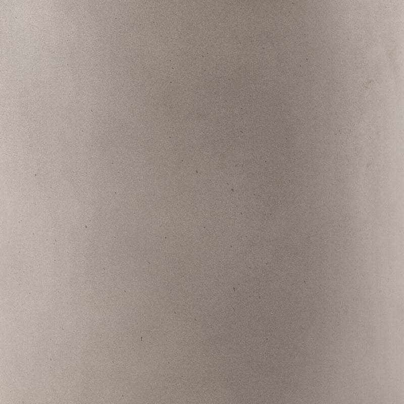 Ivan Round Planter - Grey Concrete