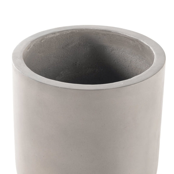 Ivan Round Planter - Grey Concrete
