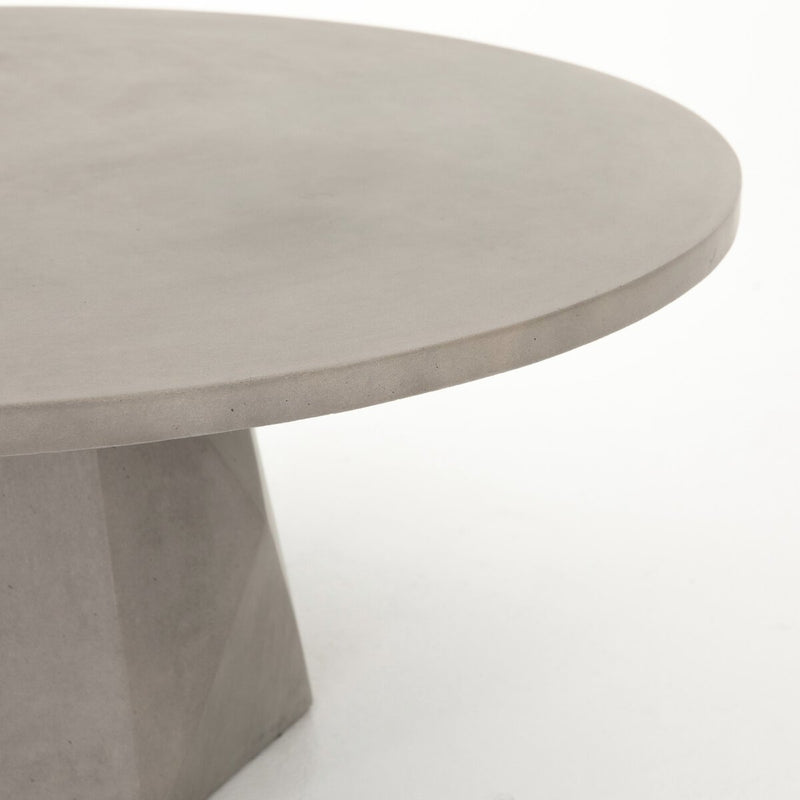 Bowman Outdoor Coffee Table - Grey Concrete