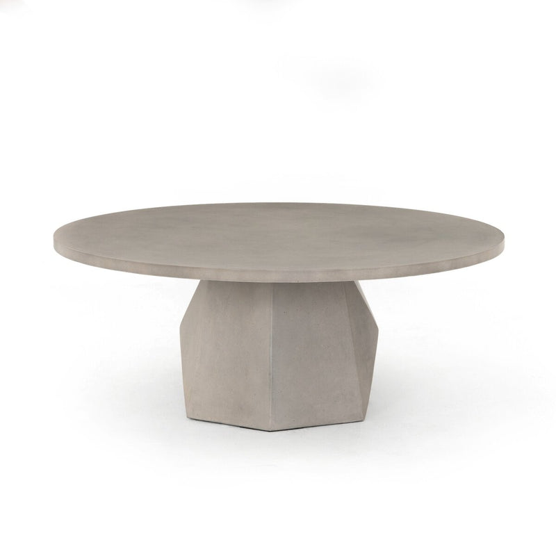 Bowman Outdoor Coffee Table - Grey Concrete