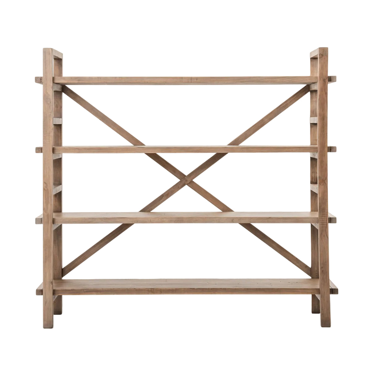 Toscana Large Bookshelf - Sundried Wheat