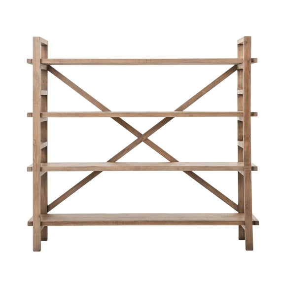 Toscana Large Bookshelf - Sundried Wheat