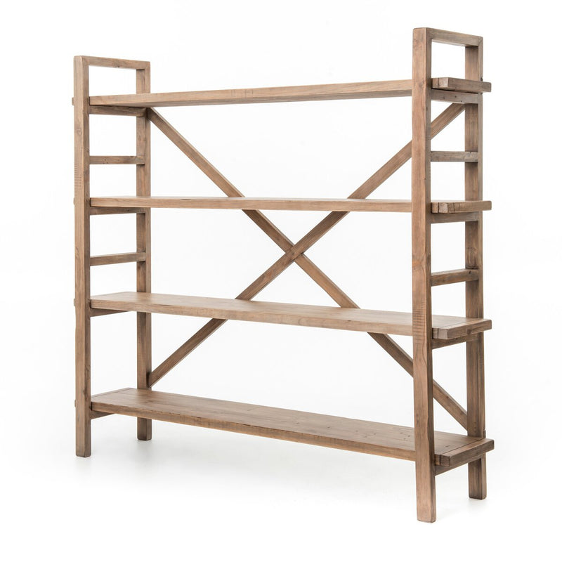 Toscana Large Bookshelf - Sundried Wheat