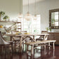 Toscana Large Bookshelf - Sundried Wheat