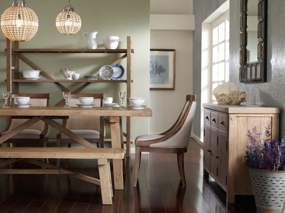 Toscana Large Bookshelf - Sundried Wheat